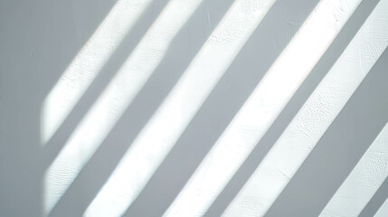 Poster - Abstract background of white light with sharp highlights and shadows