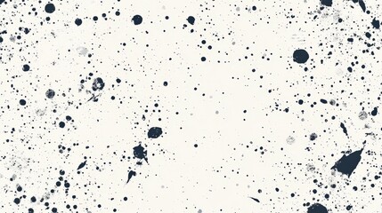Poster - Abstract ink splatter pattern on a light background, suitable for artistic or design use