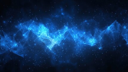 Abstract cosmic energy flow.