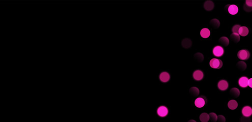 Wall Mural - pink bokeh, blurred background with sparkling lights, blurry glitter effect. bright soft abstract ba