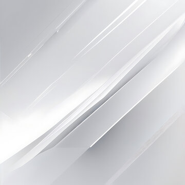 Grey white abstract background geometry shine and layer element bright, gray technology, Suit for business, corporate, institution, party, festive, Design