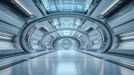 Aufkleber - A photo of a futuristic sports dome featuring reflective glass surfaces and glowing LED accents showcasing a modern innovative architectural design with a sleek and sophisticated aesthetic
