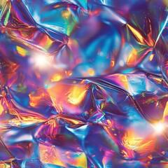 Poster - Bright and colorful background combining a spectrum of hues to create a playful and energetic vibe