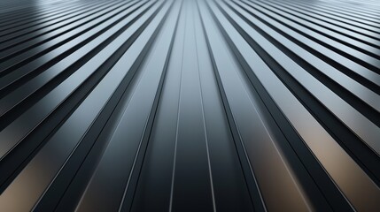 Poster - abstract background 3d wallpaper with black stripes 