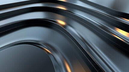 Poster - abstract background 3d wallpaper with black stripes 