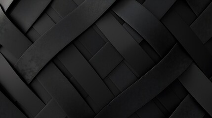 Poster - abstract background 3d wallpaper with black stripes 