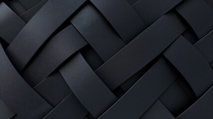 Poster - abstract background 3d wallpaper with black stripes 