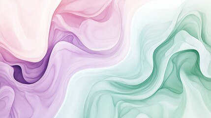 Poster - Crafting lava-inspired abstract watercolor art studio artwork creative space close-up abstract watercolor composition