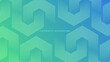 © StudioHaxe - Green and blue gradient background with hexagon geometric lines pattern. Abstract shiny hexagon lines. Futuristic technology concept
