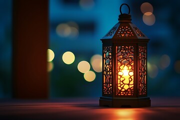 Sticker - Enchanted Night Lantern: A Warm Glow in the Dark