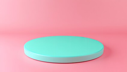 Poster - Pastel Round Display Platform