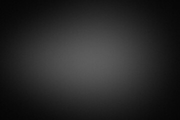 Fototapete - A dark gray gradient background with a subtle vignette effect, transitioning from a slightly lighter center to darker edges