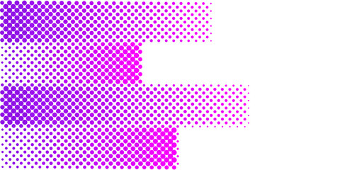 Aufkleber - abstract halftone effect background vector design. abstract circle gradation.