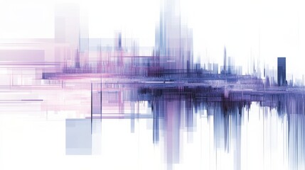 Poster - abstract digital artwork showcasing vibrant colors and dynamic lines, evoking energy and motion