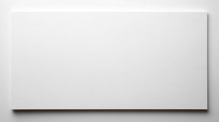 Poster - blank canvas ready for artistic creation, showcasing a minimalist design with subtle texture