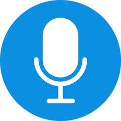 Fototapete - Microphone Icons set. Microphone sign, Mic, communications, radio, Podcast, microphone icon. Karaoke mic web and mobile app icons - Vector illustration symbol isolated on transparent background