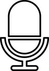 Fototapete - Microphone Icons set. Microphone sign, Mic, communications, radio, Podcast, microphone icon. Karaoke mic web and mobile app icons - Vector illustration symbol isolated on transparent background