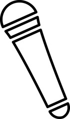 Fototapete - Microphone Icons set. Microphone sign, Mic, communications, radio, Podcast, microphone icon. Karaoke mic web and mobile app icons - Vector illustration symbol isolated on transparent background