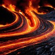 ©  Graphiqon - Molten Rock Flowing with Intense Heat and Energy