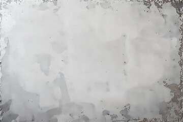 Poster - Grunge white background with distressed texture and subtle abstract details.