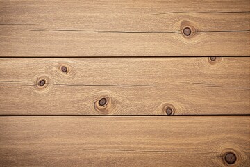 Aufkleber - Natural wooden planks background with warm light brown texture.