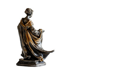 Decorative Figurine on transparent background PNG.