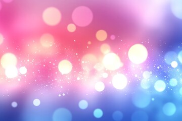 Aufkleber - Colorful bokeh lights create a vibrant atmosphere for celebrations during a festive evening