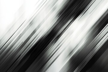 Aufkleber - Dynamic abstract composition of monochrome diagonal lines creating a sense of movement and depth