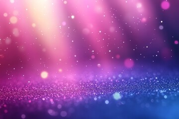 Poster - Colorful bokeh lights create a magical atmosphere in a sparkling background at a festive event