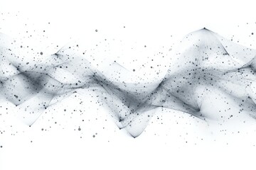 Aufkleber - Abstract representation of fluid motion with intricate patterns in black and white showcasing dynamic energy