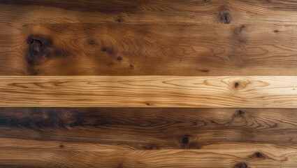 Aufkleber - Textured wooden board surface showcasing rich grain patterns and contrasting hues ideal for backgrounds and design projects.