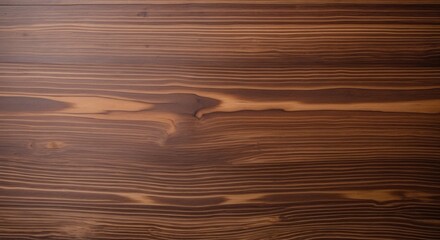 Poster - Plywood sheet with rich brown wood pattern ideal for backgrounds in construction and interior design featuring ceramic wall and floor tiles.