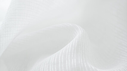 Wall Mural - abstract luxury white fabric texture background