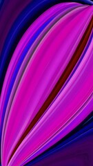 Poster - abstract purple background with lines