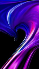 Aufkleber - Mesmerizing Rainbow Waves