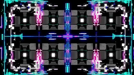 Fototapete - abstract background with squares