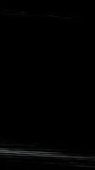 Poster - Light trails converging in parallel motion across black backdrop, generating dynamic abstract visual design for graphic overlays and digital compositions