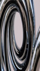 Aufkleber - close up of a chrome metal ball bearing