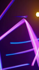 Leinwandbilder - abstract background with glowing lights