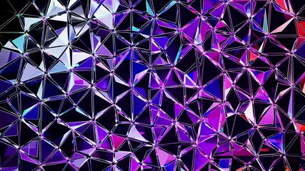Poster - seamless geometric pattern