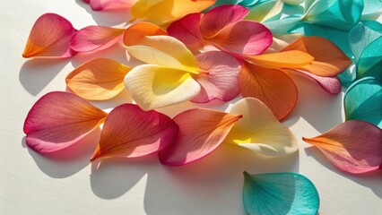 Poster - Translucent Flower Petals