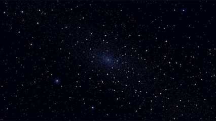 detailed realistic night starry blue sky. cosmos concept. galaxy explosion. stars in space abstract.