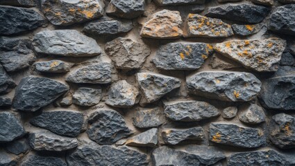 Wall Mural - Rough stone surface texture background for design and construction projects showcasing natural rocky patterns and earthy colors.