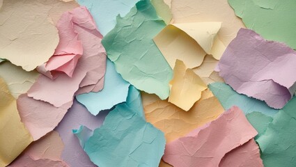 Poster - Pastel colored vintage paper texture background ideal for creative design projects and artistic applications.