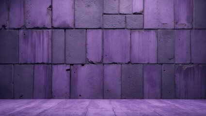 Fototapete - Purple concrete wall texture suitable for backdrop design in photography or interior decor projects