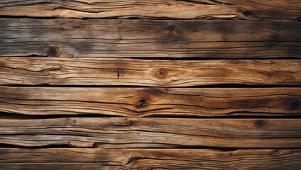 Poster - Rustic wooden background texture with rich grain patterns and warm tones ideal for design or artistic projects.