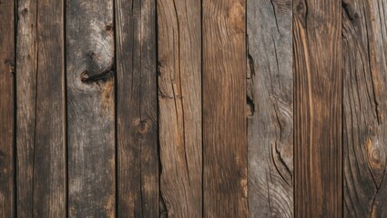 Poster - Vintage teak wood texture background with varied shades and natural patterns ideal for rustic and cozy design projects.