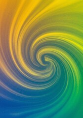 Wall Mural - with its blend of warm and cool tones and a prominent blue wave, this abstract background offers a m