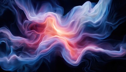 ai perceiving the universe as pure code, forming a surreal abstract flow of luminous cybernetic info