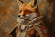 © Jill - red fox  oil painting
